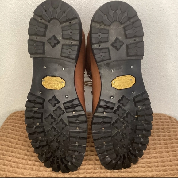 VTG Danner Mountain Light Leather Hiking Boots Mens Sz 11.5 EE WIDE Brown VIBRAM - Picture 11 of 12